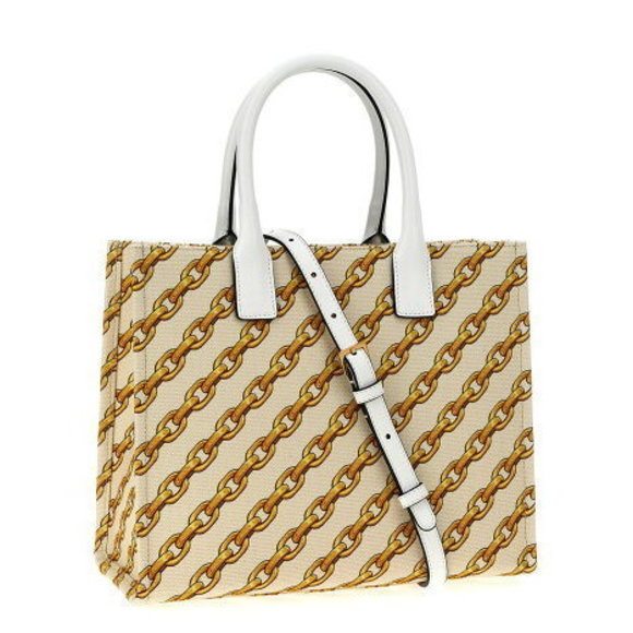 Versace Tote Bags Multicolor Small Chain Stripes La Medusa shopping bag - Picture 2 of 4